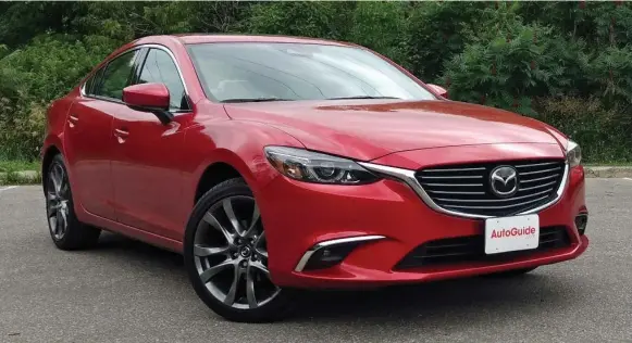  ?? SAMI HAJ-ASSAAD/AUTOGUIDE.COM ?? The new Mazda6 embodies all that’s still good in sedans and, at $38,790, you get a sedan that moves like few others in its class.