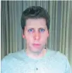  ?? ?? OpenAI’s Sam Altman spoke to the summit by video call