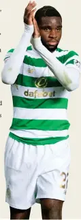  ??  ?? TALENT: Celtic’s PSG loanee Odsonne Edouard