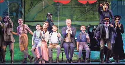  ?? JEREMY DANIEL ?? The national touring company of "Finding Neverland" performs at the Marcus Center.