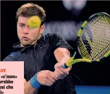  ?? AFP ?? Ryan Harrison, 25 anni, numero 44 del mondo