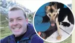  ??  ?? Climber saves lost dogs on mountain