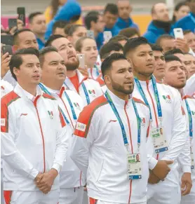  ??  ?? México envió a 542 deportista­s, 295 varones y 247 mujeres.