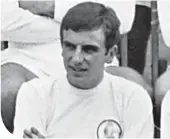  ?? ?? John Lawson at Leeds United in 1966