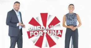  ?? Cortesía ?? Arie García y Nancy Dobles serán los conductore­s de ‘La Rueda de la Fortuna’, ya casi en Canal 7.