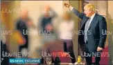  ?? REUTERS ?? Boris Johnson raising a glass during a party at Downing Street, amid the Covid pandemic in London, on Nov 13, 2020.