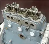  ??  ?? The 1997cc (2.0-litre) petrol engine shown here, with more low-rev torque, replaced the original 1595cc (1.6-litre) in 1951, for the 1952 Model Year