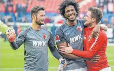  ?? FOTO: IMAGO ?? Dem FC Augsburg fehlt nicht mehr viel in dieser Saison.