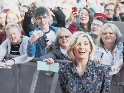  ?? PICTURE: DANNY LAWSON/PA ?? LEADING LADY: Jodie Whittaker attends the Doctor Who premiere held at The Light Cinema at The Moor, Sheffield.