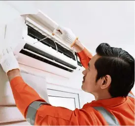  ?? — Photos: 123rf. com ?? (Right) If you have been smoking indoors, do ensure your air conditione­rs are profession­ally serviced according to schedule.