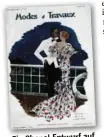  ??  ?? Ein Chanel-Entwurf auf dem Magazin „Modes et Travaux“von 1935