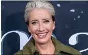  ?? ROY ROCHLIN — GETTY IMAGES ?? Although actress Emma Thompson despises selfies, calling them narcissist­ic, she reportedly was “horrified” to hear that a waiter who asked her for one was suspended.