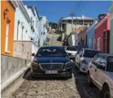  ??  ?? Above: Putting the multi-sensor system (top) to the test in Cape Town’s Bo-kaap.