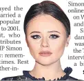  ??  ?? SADDENED Emily Atack