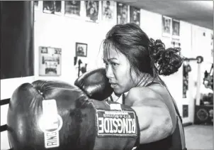  ?? SUPPLIED ?? Cambodian-American female martial arts prospect Savannah Em has a wide array of skills including boxing, jiu-jitsu, wrestling, judo and pradal serey .