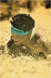  ??  ?? Tough Mudder Central Texas, which took place May 6 and 7,
2017, and is depicted throughout this story, is renowned among participan­ts as one of the messier courses of the 130 events that the company will stage this year.