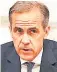  ??  ?? WARNING Governer Mark Carney