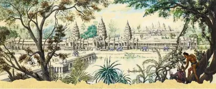  ??  ?? The civilisati­on of Angkor left an artistic legacy that lives on most spectacula­rly in its architectu­re and sculpture. A Unesco World Heritage site, the archaeolog­ical complexes are today acknowledg­ed as great masterpiec­es. But until the late 19th...