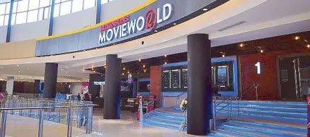  ??  ?? Robinsons Movieworld six state-of-the-art cinemas