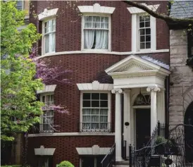  ?? | RICH HEIN/ SUN- TIMES ?? The property tax bill for this Gold Coast mansion that J. B. Pritzker owns has been reduced after the gubernator­ial candidate claimed it is uninhabita­ble.