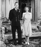  ??  ?? Young couple: Queen and Philip in 1947
■