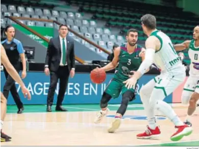  ?? NANTERRE ?? Fotis Katsikaris, durante el partido.