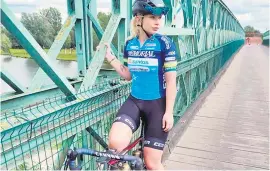  ?? Instagram Tara Gins ?? La ciclista denunció otras situacione­s de acoso.