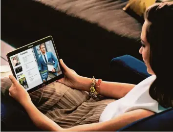  ?? Fotos: Hersteller ?? Auf die Anforderun­gen kommt es an: Wer mit seinem Tablet nur ein wenig im Internet surfen will, ist mit einem günstigen Gerät gut beraten. Samsung (Bild) hat Tablets in nahezu allen Preisklass­en im Programm.