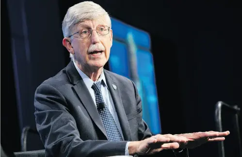  ?? KRISTOFFER TRIPPLAAR / THE WASHINGTON POST ?? Francis Collins, director of the National Institutes of Health, said he is concerned about the use of in vitro fertilizat­ion to screen for particular characteri­stics.