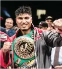  ??  ?? MIKEY GARCIA