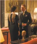 ?? Metro-Goldwyn-Mayer Pictures ?? The movie “Spectre,” with Monica Bellucci and Daniel Craig, is excellent, but ...