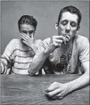  ?? ?? pure GeniuS: Shane MacGowan with fellow Pogue Spider Stacy