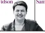  ??  ?? Ruth Davidson