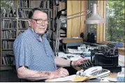  ?? NANCY PALMIERI / AP ?? Poet Richard Wilbur, the Pulitzer Prize-winning poet and translator who intrigued and delighted generation­s of readers and theatergoe­rs, died Saturday in Belmont, Mass., with his family by his side.