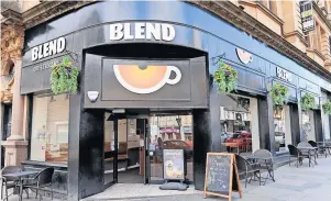 ?? ?? Farewell Blend has left the building