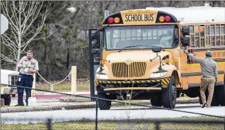  ?? ALYSSA POINTER / ALYSSA.POINTER@AJC.COM ?? Schools across the state are weighing teacher furloughs and other cutbacks while trying to account for the costs of schooling in a pandemic. It will mean more money spent on busing, technology, disinfecta­nt, hand sanitizer and masks, among other things.