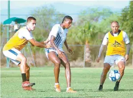  ?? CORTESÍA ?? Los jugadores están motivados tras el empate a un gol en Copa ante Santos.