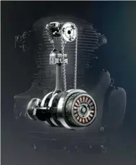  ??  ?? Motor 2V SOHC, refrigerad­o a ar e óleo, derivado da Himalayan: 20,5 cv a 6.100 rpm e 2,75 “quilos” de torque a 4.000 giros