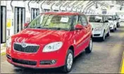  ?? BLOOMBERG ?? ■ Skoda India seeks to build at least six new body styles on the MQB platform and develop India as an export base