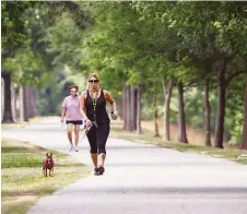  ?? Houston Chronicle file ?? Terry Hershey Park in west Houston is a favorite among bikers, runners and bird watchers.