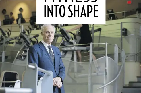  ?? GRAHAM HUGHES FOR NATIONAL POST ?? Mansfield Athletics Club owner Leonard Schlemm of Montreal is a powerful force who created and then sold the world’s largest chain of health clubs. Among other enterprise­s, he has investment­s in about 600 clubs in Europe.
