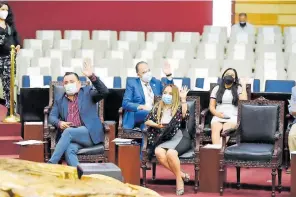  ?? /CORTESÍA I CONGRESO LOCAL ?? Los diputados locales aprobaron la protección a denunciant­es de corrupción