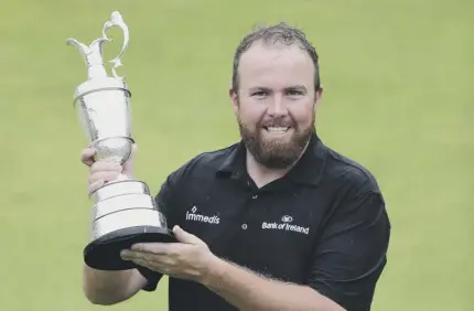  ?? PICTURE:PA ?? 0 Open champion Shane Lowry is the ninth golf winner of the RTE Sportspers­on of the Year