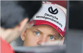  ?? Photo / AP ?? Mick Schumacher is the F3 champion and has signed to race for Prema in Formula Two, F1’s feeder series, next season. His future is promising.