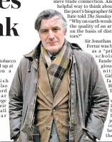  ??  ?? Ted Hughes has been added to a slavery dossier