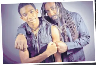  ?? CONTRIBUTE­D ?? Joshua ‘Tai-C’ Craigie (left) and his father, Valton ‘VC’ Craigie. Right: Tai-C said he always saw dance as a career, but now he’s seeing things differentl­y, and wants to pursue music as well.