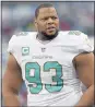  ?? ASSOCIATED PRESS FILE PHOTO ?? Free agent Ndamukong Suh was scheduled to visit with the Raiders on Wednesday but canceled.