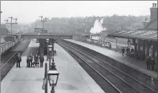  ?? ?? RAILWAY MEMORIES: Left to right, Cudworth station, which closed in January 1968; Aysgarth station, which closed in April 1954; and Bardsey station, which closed in 1964.