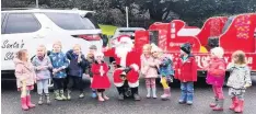  ??  ?? Visit
Carse of Stirling Rotary Club’s Santa Sleigh at Little Stars Nursery