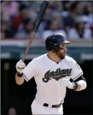  ?? THE ASSOCIATED PRESS FILE ?? The Indians’ Jason Kipnis had to listen to the training staff about the rehabilita­tion of his shoulder.